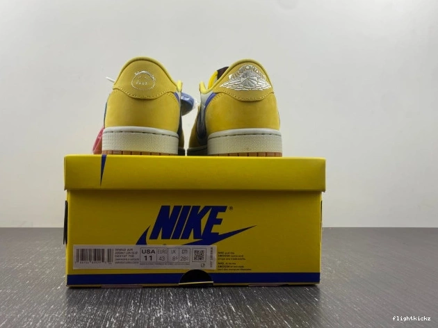 x Jordan Canary Scott OG 1 Travis Low Air DZ4137-700 0921